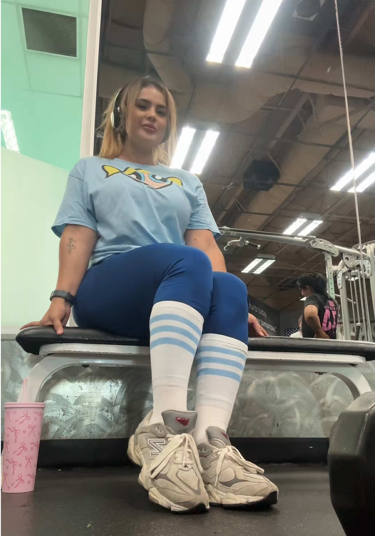 🥰🥰🥰✨ #gymgirl#blossom #OOTD#mamafitness
