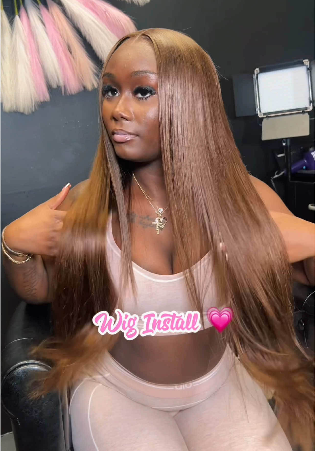 # 4 Chocolate on CHOCOLATE 😍😍😍 888 right up ft @Mamushow Hair Fashion available here on the tiktok shop 🫶🏿 #fyp #explore #wiginfluencer #viral #wiginstall 