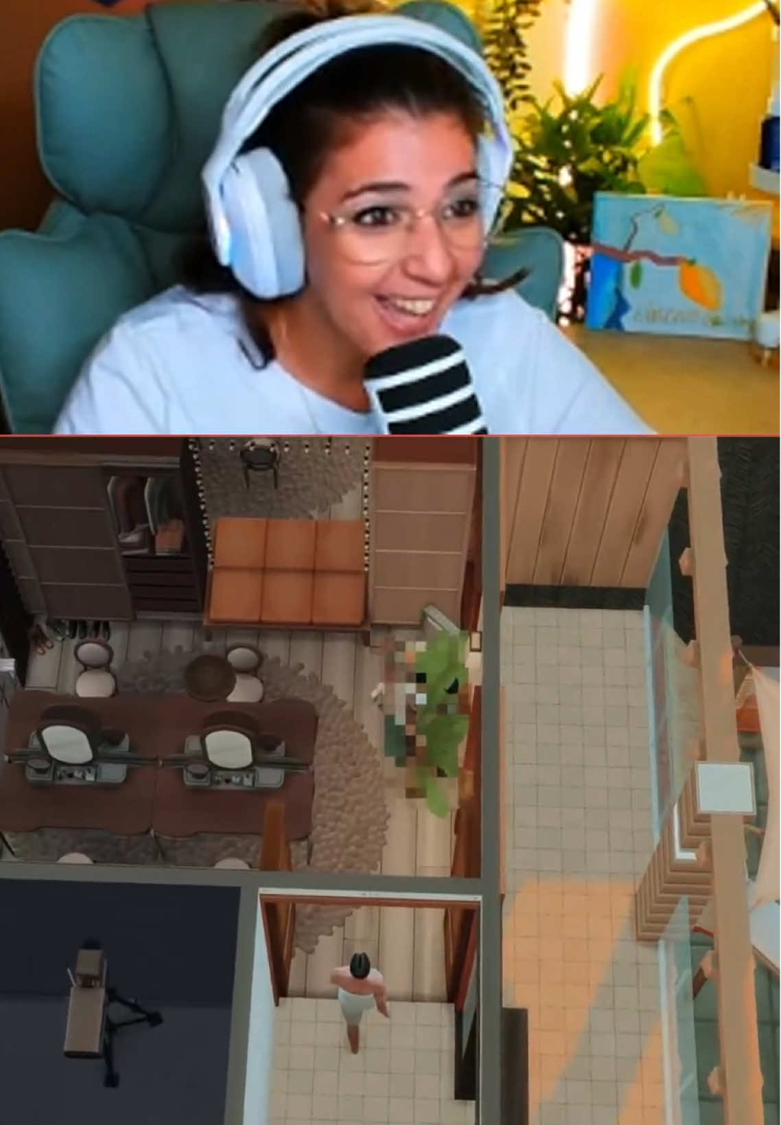 No había un sitio más cómodo en la villa 😂 #thesims4 #LoveIsland #thesims #reality #sims4 