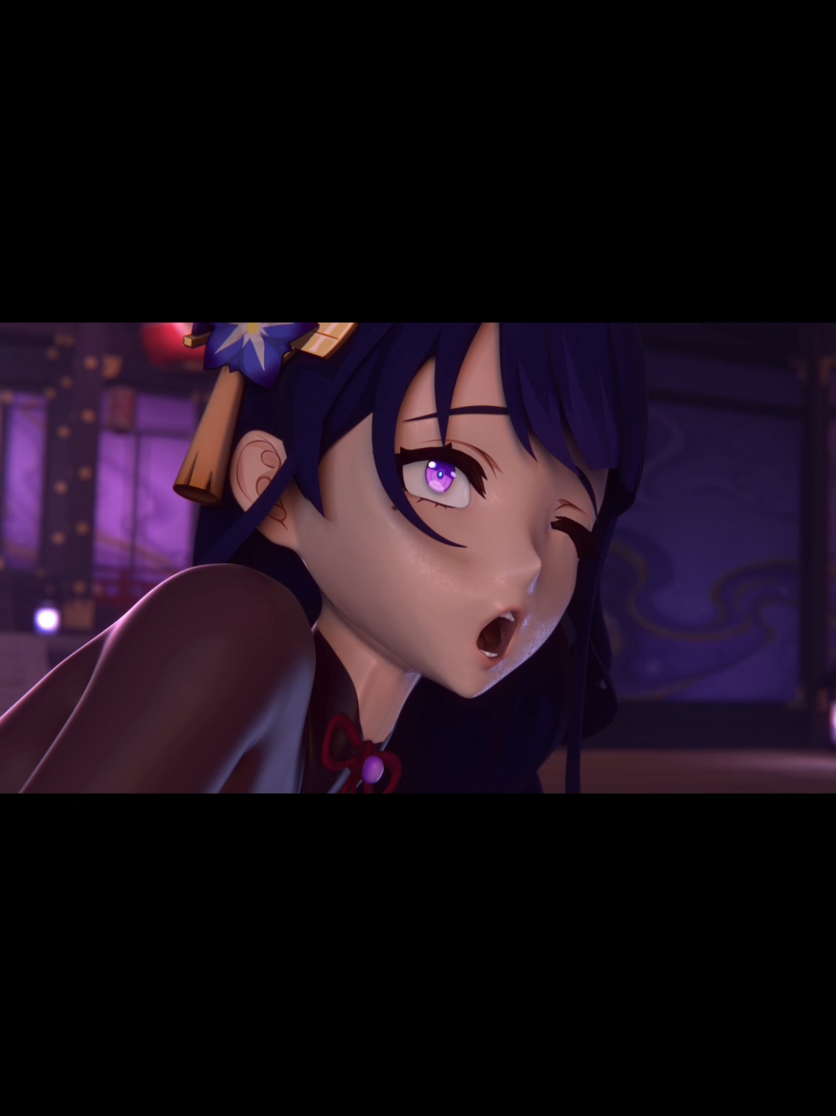 Raiden is back 😭💜 I just wished it was  Miko tho 😭😭 #GenshinImpact #raidenshogun #yaemiko #eimiko #columbina 