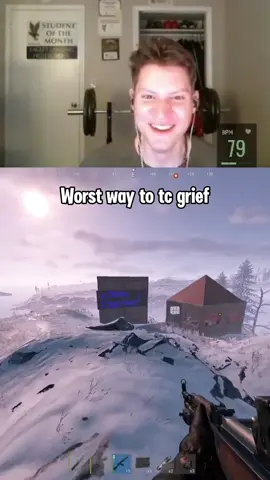 Worst way to grief in Rust #rust #rustgriefing #rustgrind #rustfarm #jackhammer 
