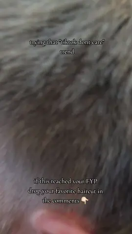 Tiktok doesnt care or does it what even is this trend? lol but if you read this and live in Lincoln Nebraska, book a haircut with me!