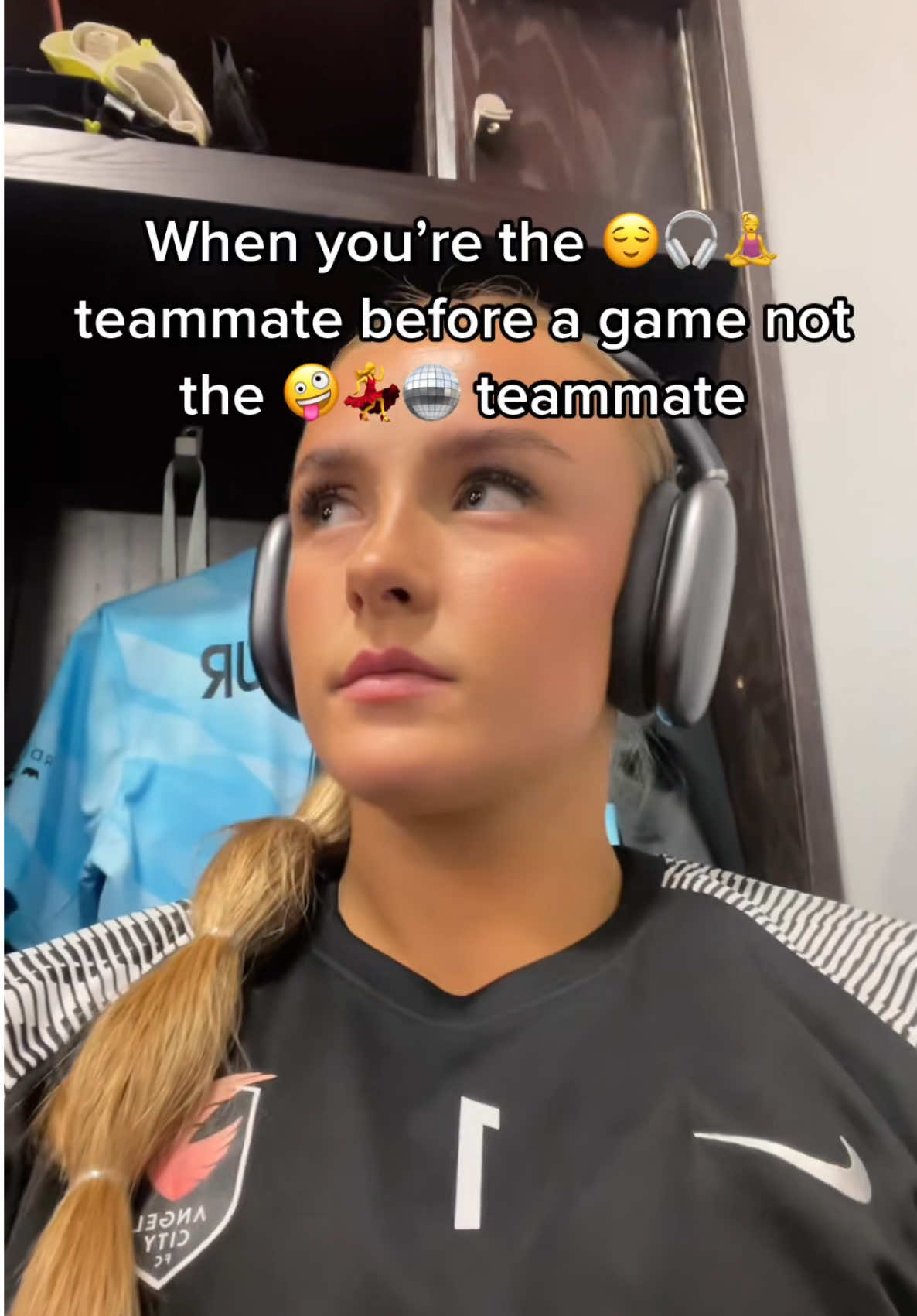 Which teammate are you before a game? 😂 #Soccer #soccerplayer #athlete #soccergirl 