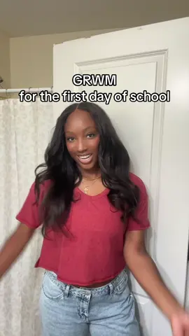 GRWM for the first day of school at Texas tech @Rare Beauty #collegeinfluencer 
