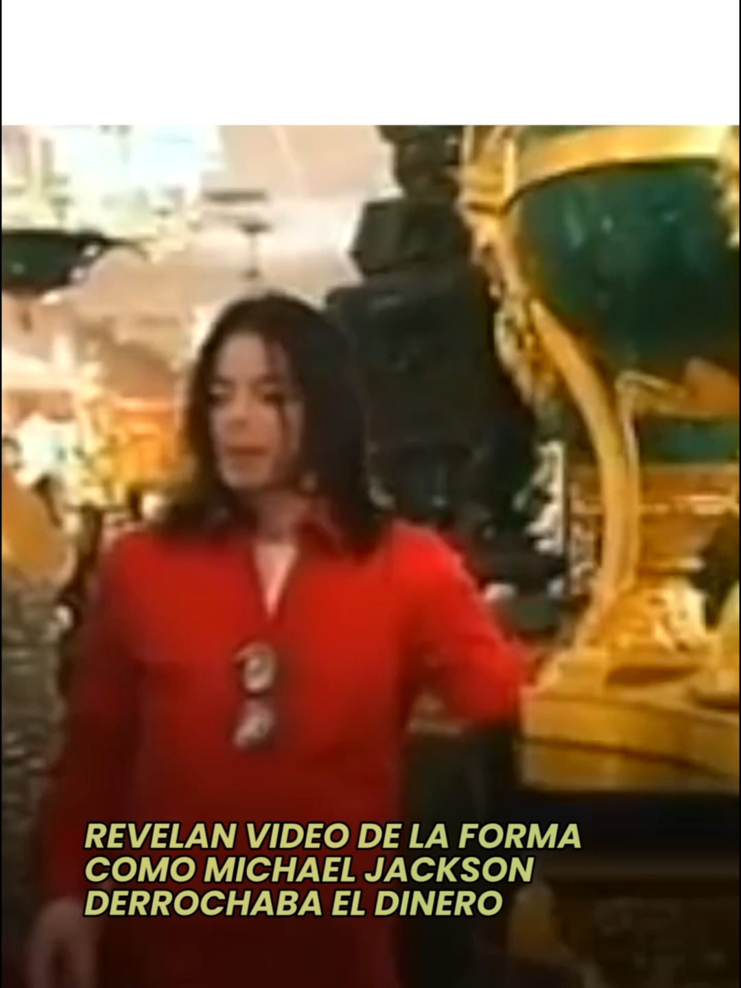 Video de la forma como derrochaba el dinero Michael Jackson #micheljackson #derroche #lujo