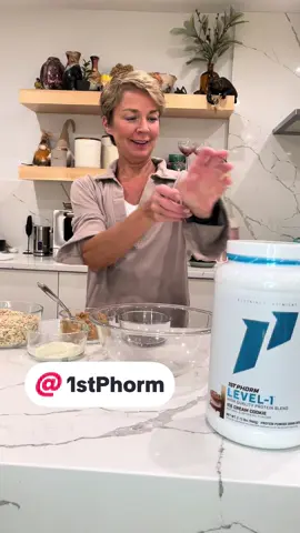 These protein balls are delicious and very filling!  Ingredients: - 3 cups of oats  - ½ cup of 1st Phorm protein powder  - ½ cup of maple syrup  - ½ cup of flaxseeds  - 1 cup of peanut butter  Instructions: 1. Mix all the ingredients together until well combined.  2. Roll the mixture into balls.  3. Refrigerate for one hour before enjoying!🌸👏💯🎉#tiktok #fyp #reels #protein #yummy 