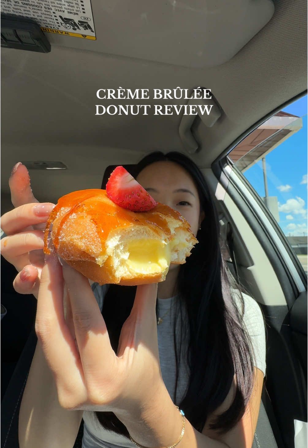 I’m late to this trend with the Main Donut shop in Royal Oak 🍮 #cremebruleedonuts #royaloak #michigan #foodreview #royaloakfood 