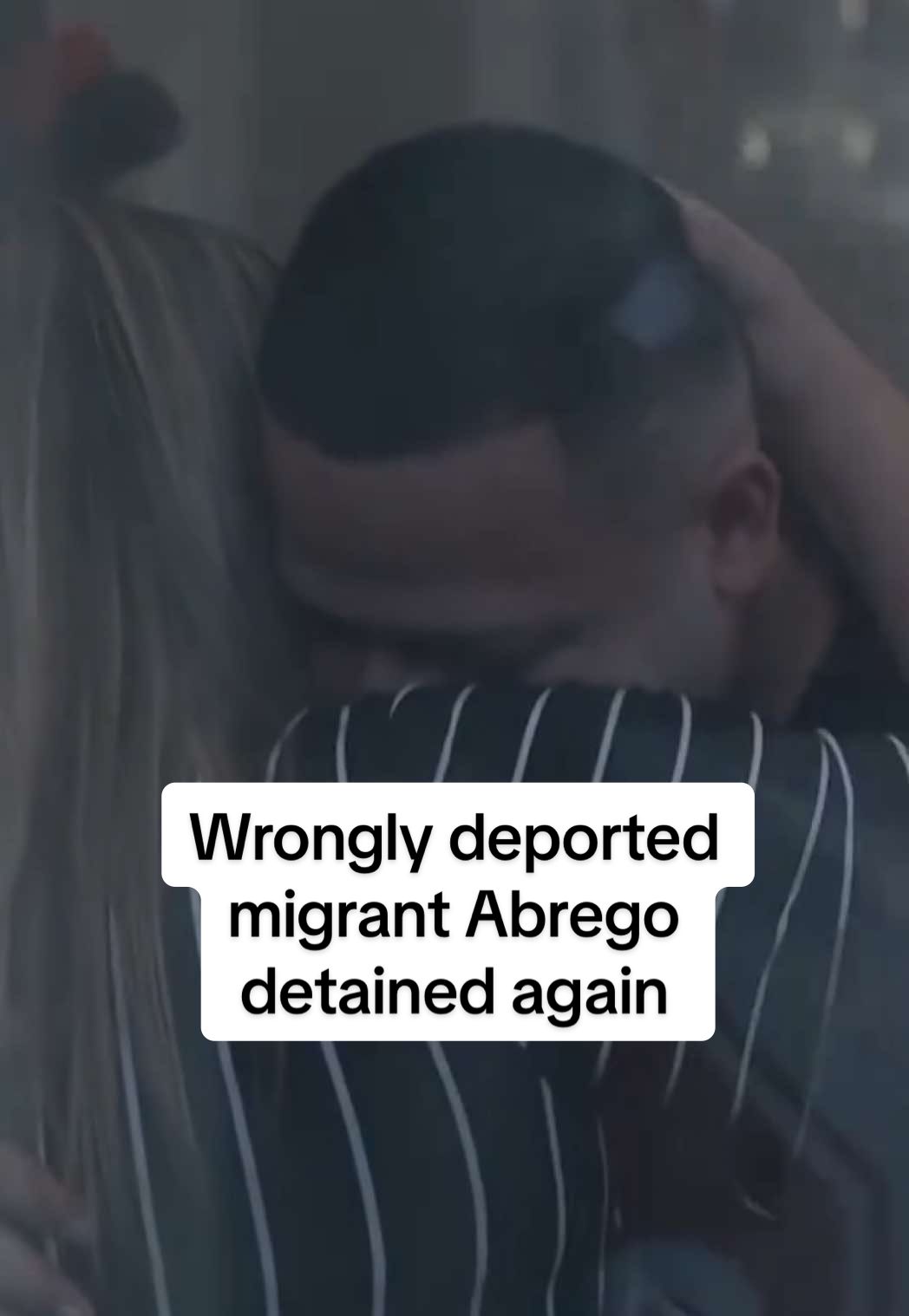Kilmar Abrego, the migrant whose wrongful deportation to his native El Salvador made him a symbol of President Trump's immigration crackdown, was detained again by U.S. immigration officials in Baltimore and may be deported again — possibly to Uganda. Prior to Abrego's detention, he embraced his wife in the ICE field office's lobby before passing through a security checkpoint. About 45 minutes later, his wife and brother left the building without him. 🔗 Read the full story at our link in bio. #immigration #abrego #trump #legal #elsalvador