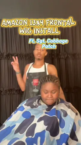 Watch me slay Ms. Sgt Cabbage Patch down😍🫡 Link in bio to book🫶🏾