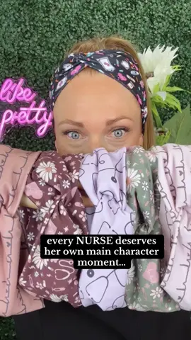 Nurses YOU deserve to be recognized 👀 Checkout our whole Nursing Collection to see if we have your specialty 🔍 #nurseheadbands #nurselife #nursehumor 