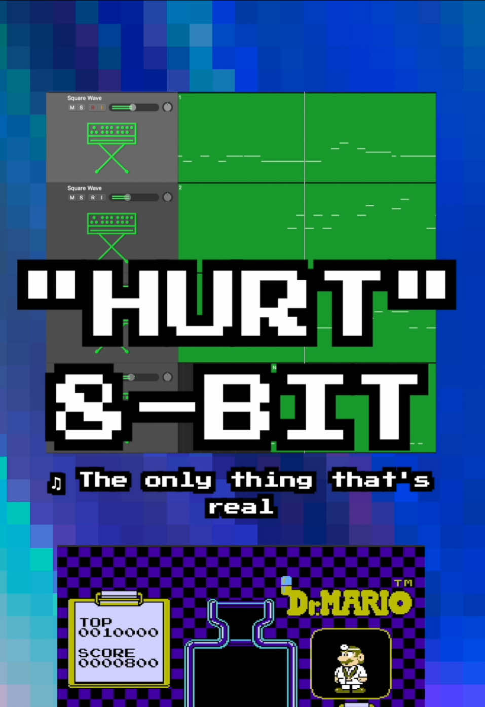 Hurt 8-bit #nineinchnails #johnnycash #8bit #chiptune #drmario 