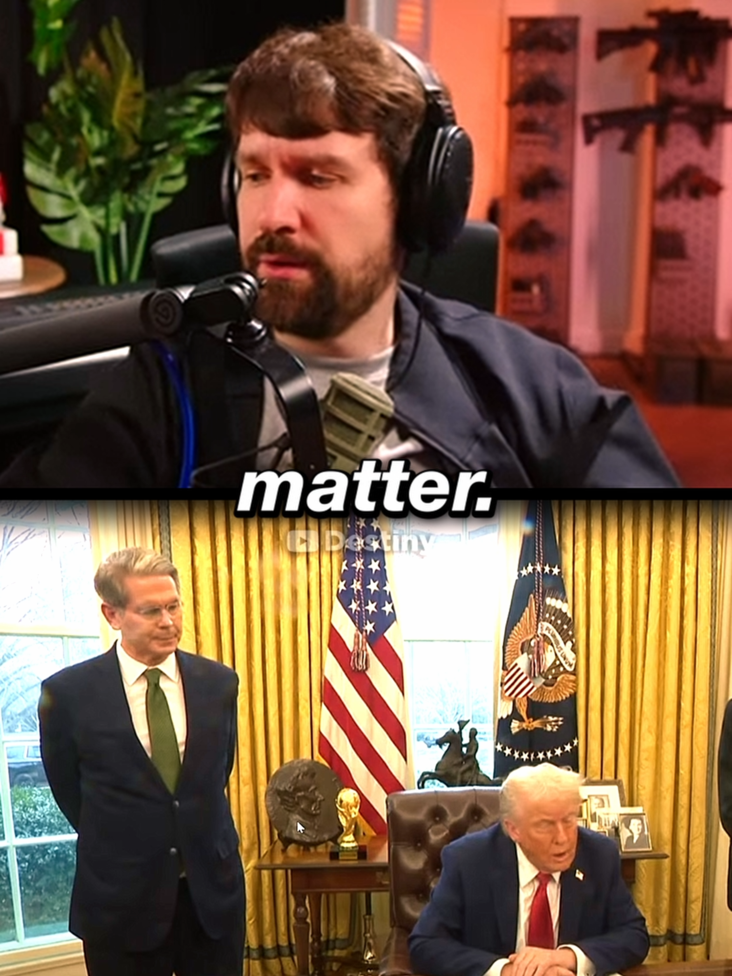 American soverign wealth fund & the debt #destiny #destinydebates #destinydebatehighlights #drama #trump #liberals #maga #conservative