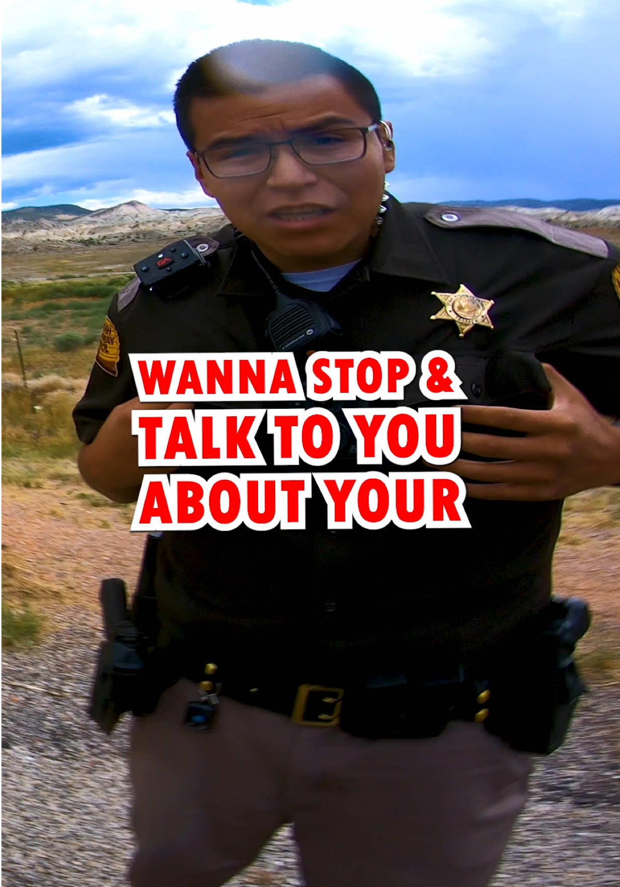 Not gonna end well 😅 #bro #cop #viral