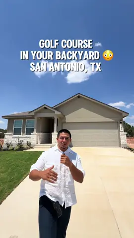 These brand new homes have a golf course sitting behind them!! 🔑🤯 this Builder is offering at 3.99% fixed rate for 30 years 😳 they are also covering all closing cost and you can do zero money down if your VA!!! They also offer zero money down for first time homebuyers but you’re interest rate is a 5.75% ✅ we can also get a full appliance package for you 🤝 The home consist of: $395,000 4 bedroom  2 bathroom 1,980 Sqft   . . .  Requirements:  600 credit score  2 years of work history 2 years of tax returns  2 months of bank statements 2 months of pay stubs . . .  ⬇️ Contact me today to schedule a tour! 📱: 210.716.1516 📩: aguilarnick1@gmail.com . . .  ##sanantoniohomesforsale##sanantonio##sa##realestatea##realtor##sanantonio##sanantoniotx##mcmansion##luxurylifestyle##dallas##austin##sanmarcos##texas##california##houses##apartments##luxury##explorerpage##stoneoak##liveoak##seguin##bulverde##springbranch##texas##us##homes##houses##apartments##dreamhome##explorer##taxes##Love##God##luxury##million##tour##hometour##housetour##viral##viralvideo##viraltiktok##sanantoniohomes##affordablehomes