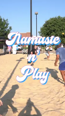 We wrapped up our Social Club launch weekend with Namaste & Play! 🧘‍♀️🏐 The morning started on the sand with a ball-control clinic led by Joe and Gage Worsley 🏐, followed by a calming yoga flow with instructor Ashley, who even brought affirmation cards for everyone to reflect on and start their morning with a positive mindset (see Ashley’s earlier reel for a BTS!) 🧘‍♀️ After that, athletes enjoyed made-to-order coffee drinks: lattes, cappuccinos, even custom volleyball foam art ☕🏐 Why was it awesome? Because it wasn’t just about volleyball…it was about community, mindfulness, and leaving better than you came in 🥰 Mark your calendars! Our next Namaste ‘n Play is 9/21!  ✨ Want in? Join the OOS Social Club for free to get access to monthly adult clinics, tournaments, and socials. 👉 Sign up at outofsystem.net or through our link in bio! 