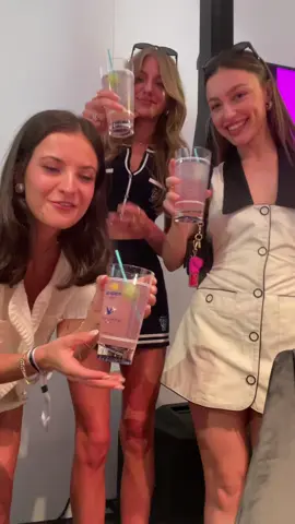 Trying the infamous Honey Deuce 🍈🍹🍯 @Sydney Serena @Paige Hyland 