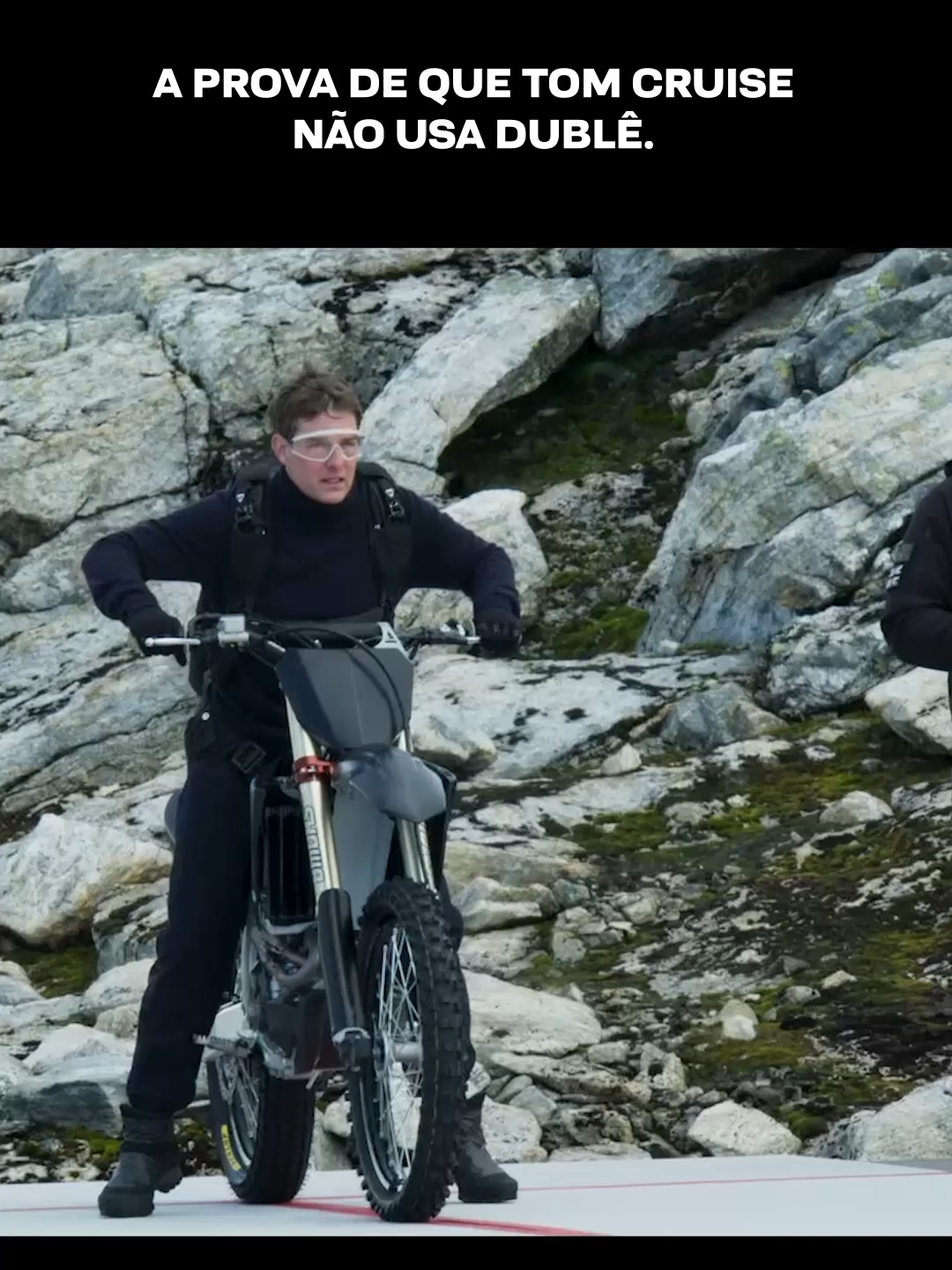 #TomCruise e mais um pouso com perfeição em Missão Impossível: Acerto de Contas Parte Um. #missaoimpossivel #Telecine #ação