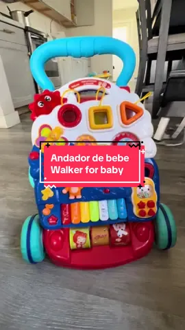 Walker para tu bebito encuéntralo en mi carrito naranja #walker #andador #ofertastiktok #tiktokshopfinds 
