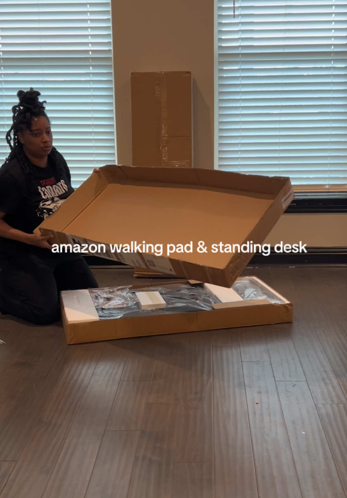 Amazon Walking Pad & Standing Desk Finds  . #amazonfinds #amazonhaul #amazon #walkingpad #walkingpadtreadmill #standingdesk 