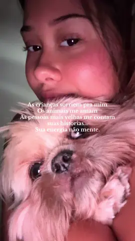 As pessoas podem falar oque for, mas a sua energia não mente.