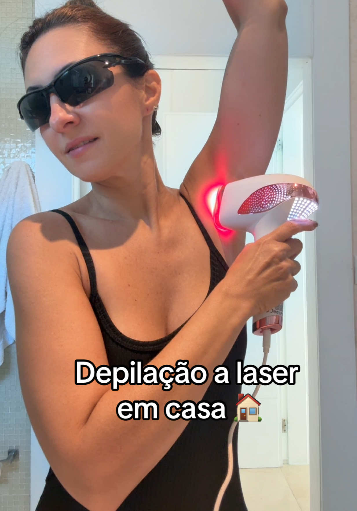 Depilação a laser em casa #tiktokshopfamiliapimentel #laser #depilacao 