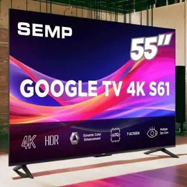 Eleve seu entretenimento a outro nível! ​Com a Smart TV Semp 55
