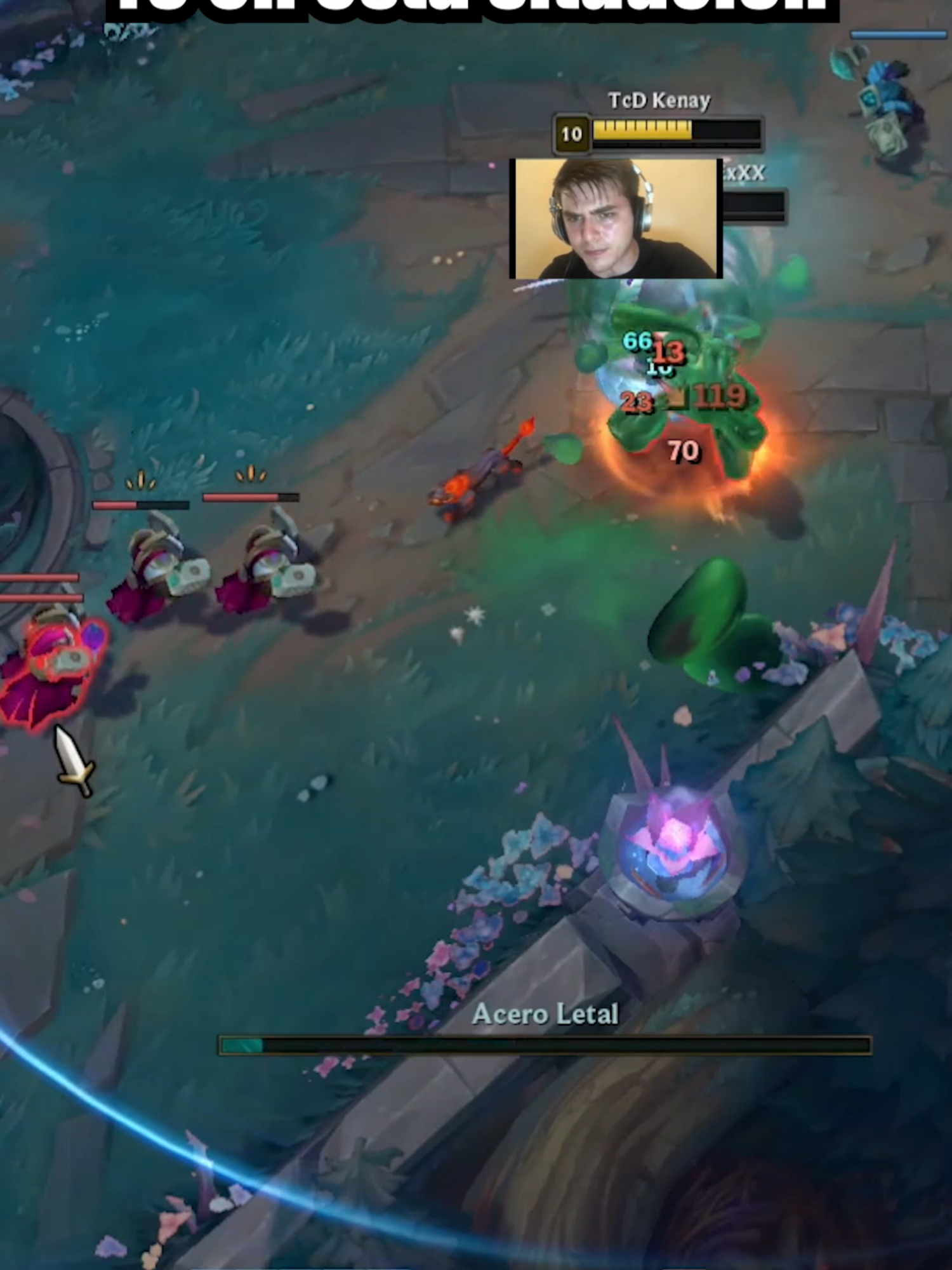 🗣️ES QUE ME ENCANTAS 🗣️ #leagueoflegends  #riotgames #gaming #twitch #gameplay #kingofriot #humor ##riotgames #streaming #streamerpequeño #flypシ