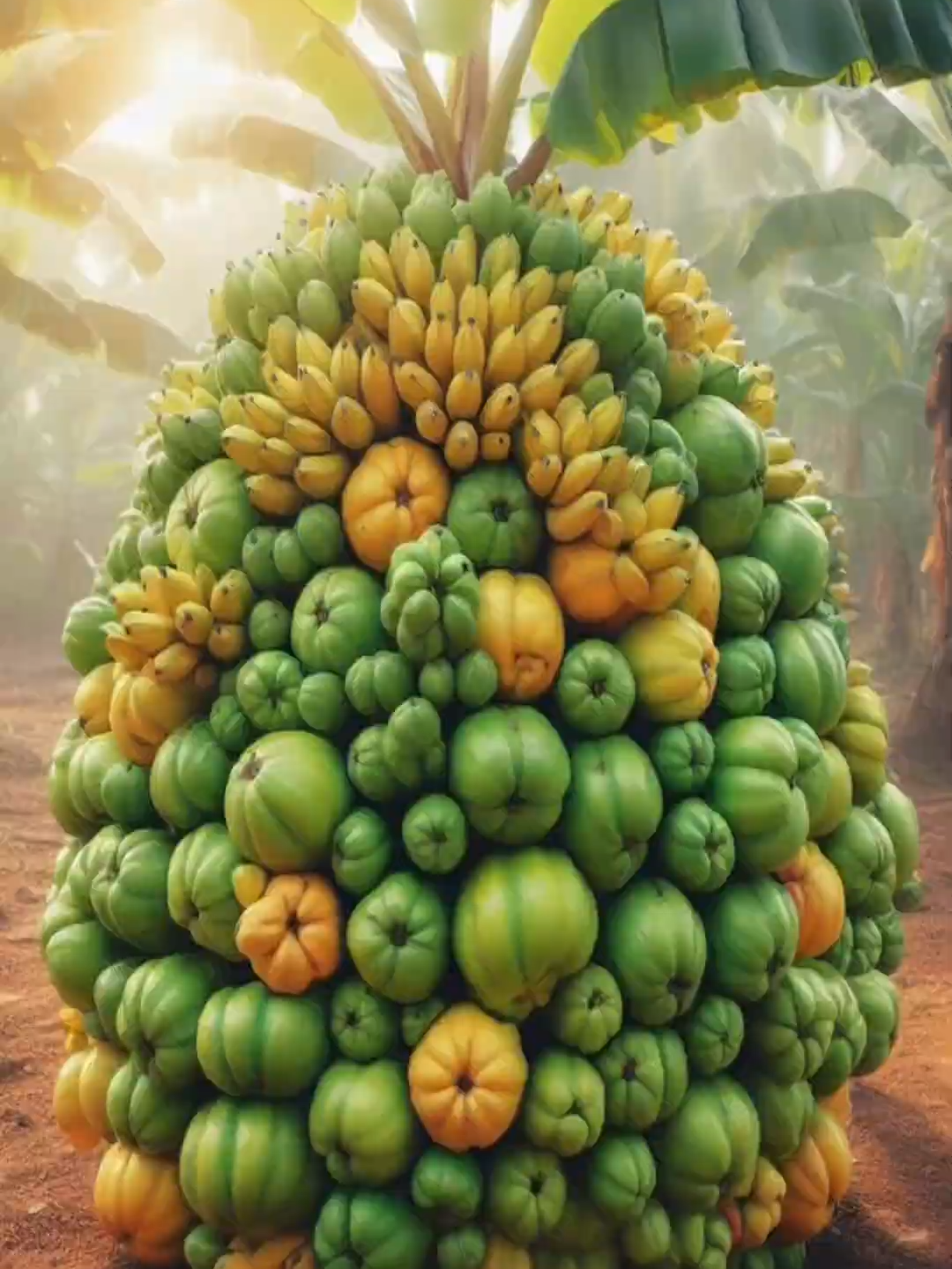 How To Grow Banana In Guava For Families With A Garden, Got a great fruit