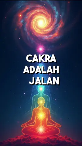 Cakra Adalah Jalan.                                   #spirituality #mengenaldiri #kesadaran #kesadarandiri #kontemplatif #maknahidup #spiritual 