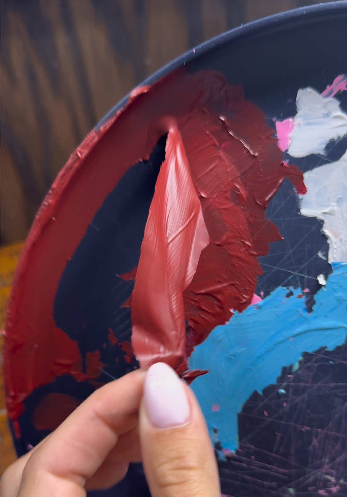 Part ✌🏼 #paintpeeling #paintasmr #Asmr #Satisfyingvideos