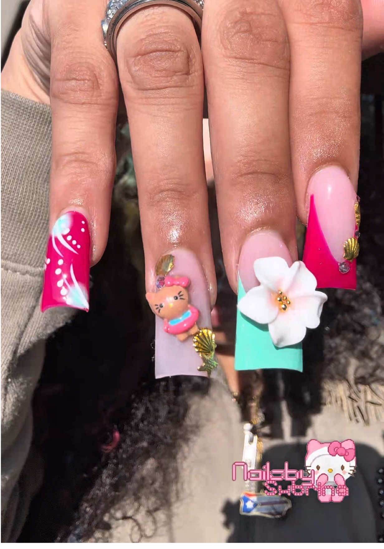 Come with me to get my nails done in Scranton Pennsylvania By @nailsbysxbrina 🥹💕