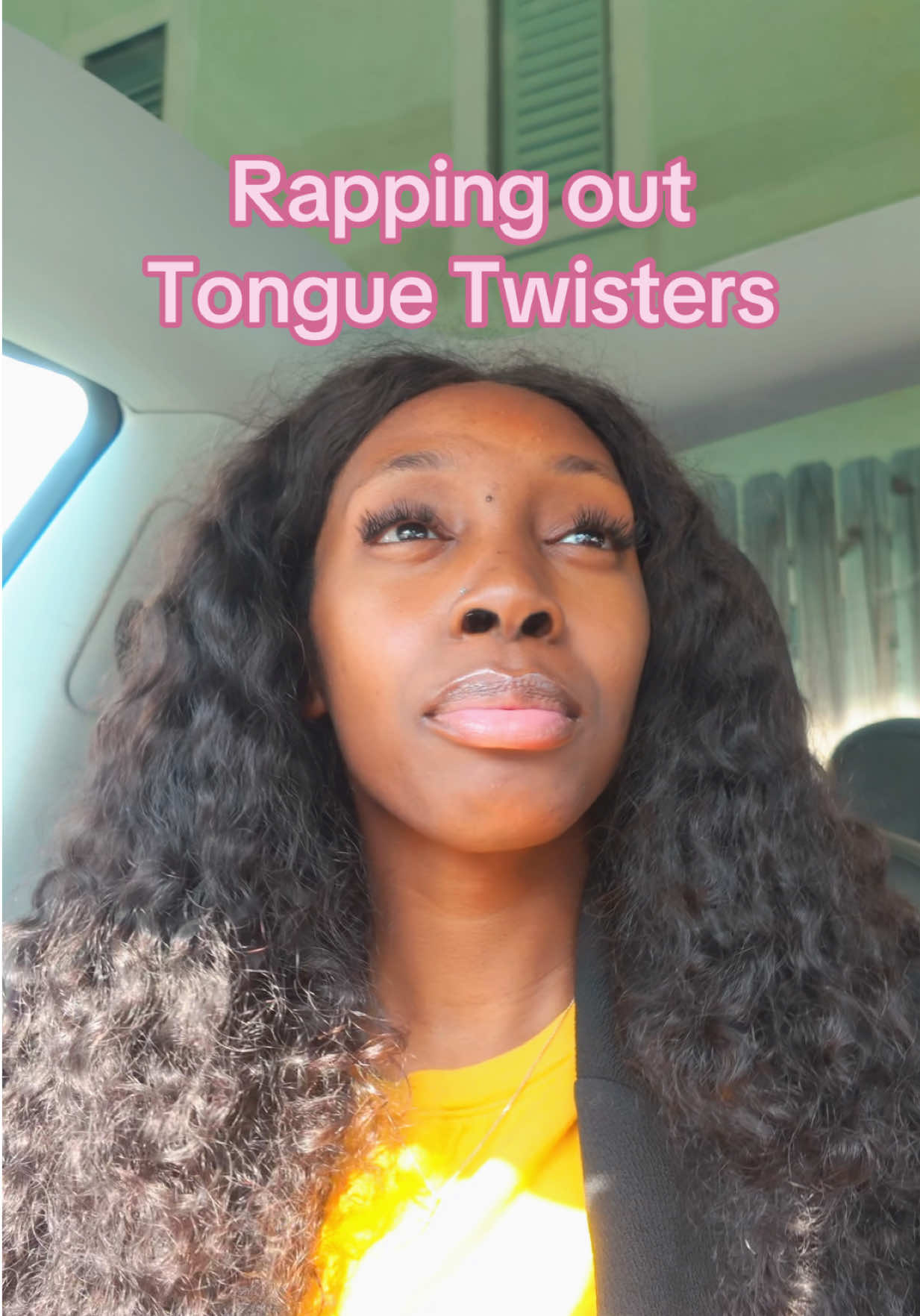 Just wasting time before going to the gym. My slight accent made this difficult.  #toungetwister #rhymes #fyp 