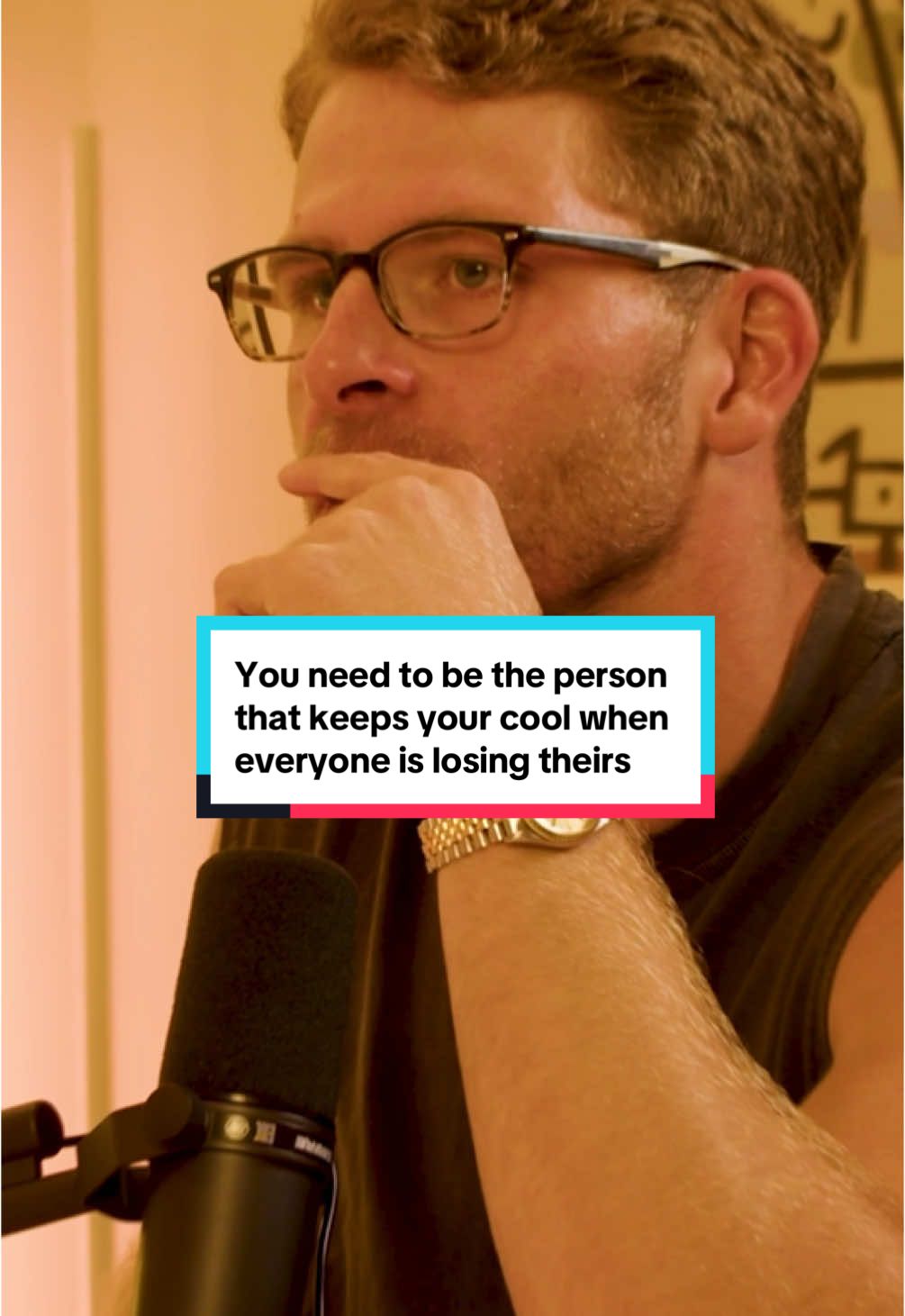 You need to be the person that keeps your cool when everyone is losing theirs @HigherUpWellness, episode with Michael is live on all platforms 