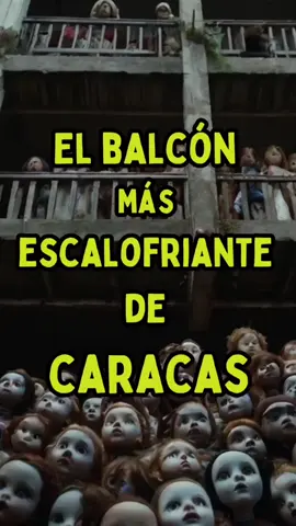 ¿Conoces  este balcón escalofriante en Caracas? #venezuela🇻🇪 #paranormal #viraltiktok #miedo #terror 