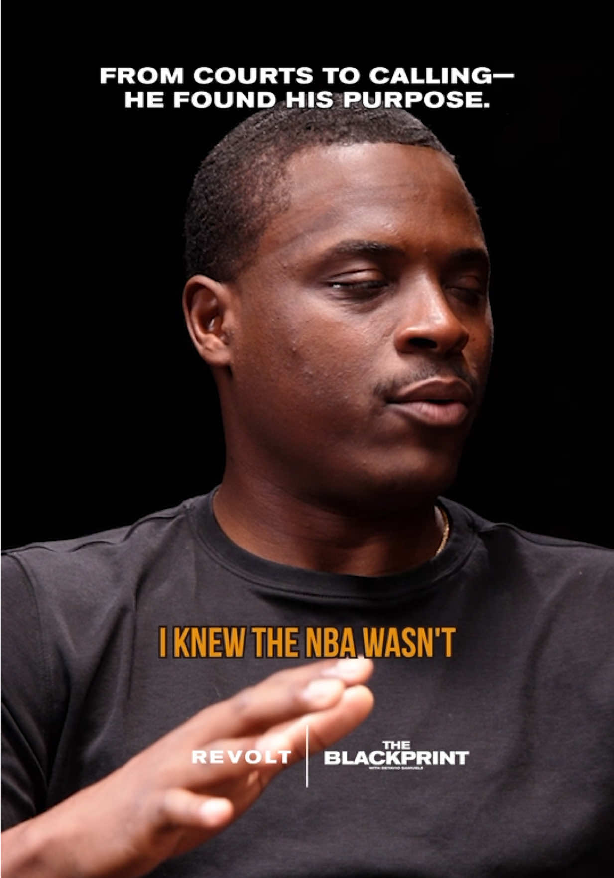 What feels like a loss can be the biggest win of your life 🏆 On this episode of #TheBlackprint with @detavio, @Lethal Shooter shares how missing the NBA became his greatest blessing!  Watch now on REVOLT’s YouTube. 