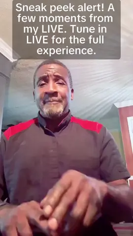 Sneak peek alert! A few moments from my LIVE. Tune in LIVE for the full experience.#tiktoklive #livehighlights 
