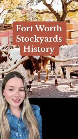 History of the Fort Worth Stockyards. #fortworth #texas #texashistory #greenscreen 