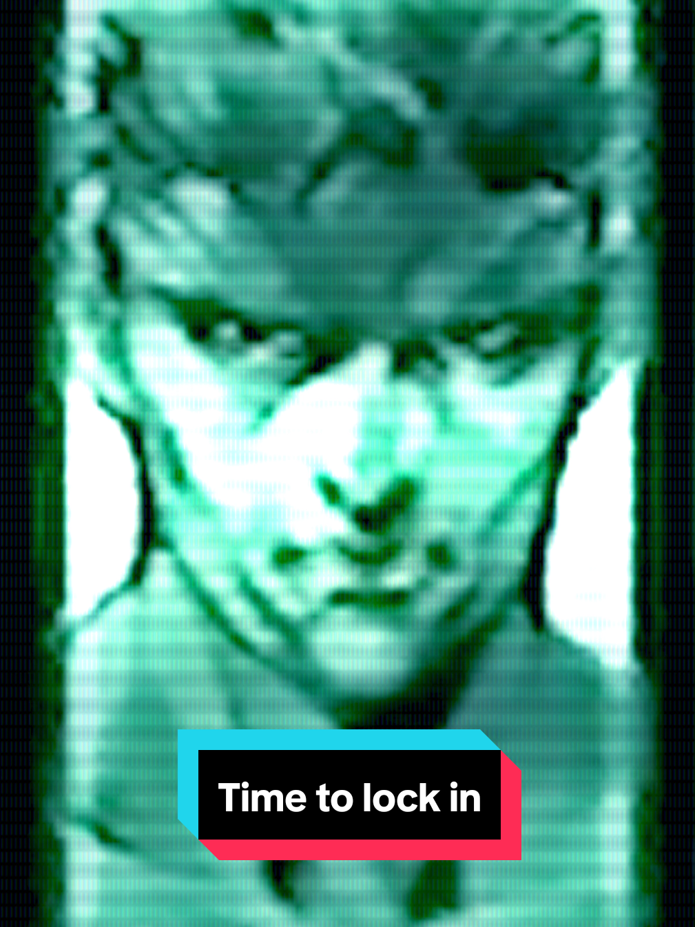 Solid Snake encourages you to lock in for school #metalgearsolid #voiceimpressions #motivation 