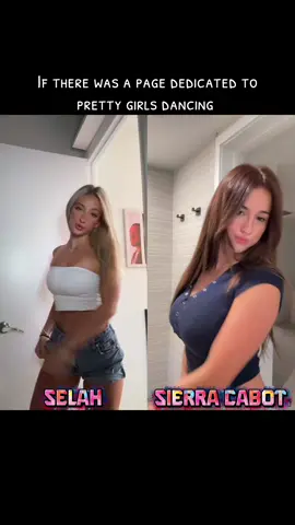 Sierra Cabot and Selah doing the TikTok dance trend #dancetiktok #foryou #sierra #dancetrend 