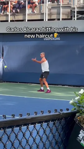 New-look @Carlos Alcaraz 🧠❤️🥚🥚 #carlosalcaraz #tennis #USOpen 