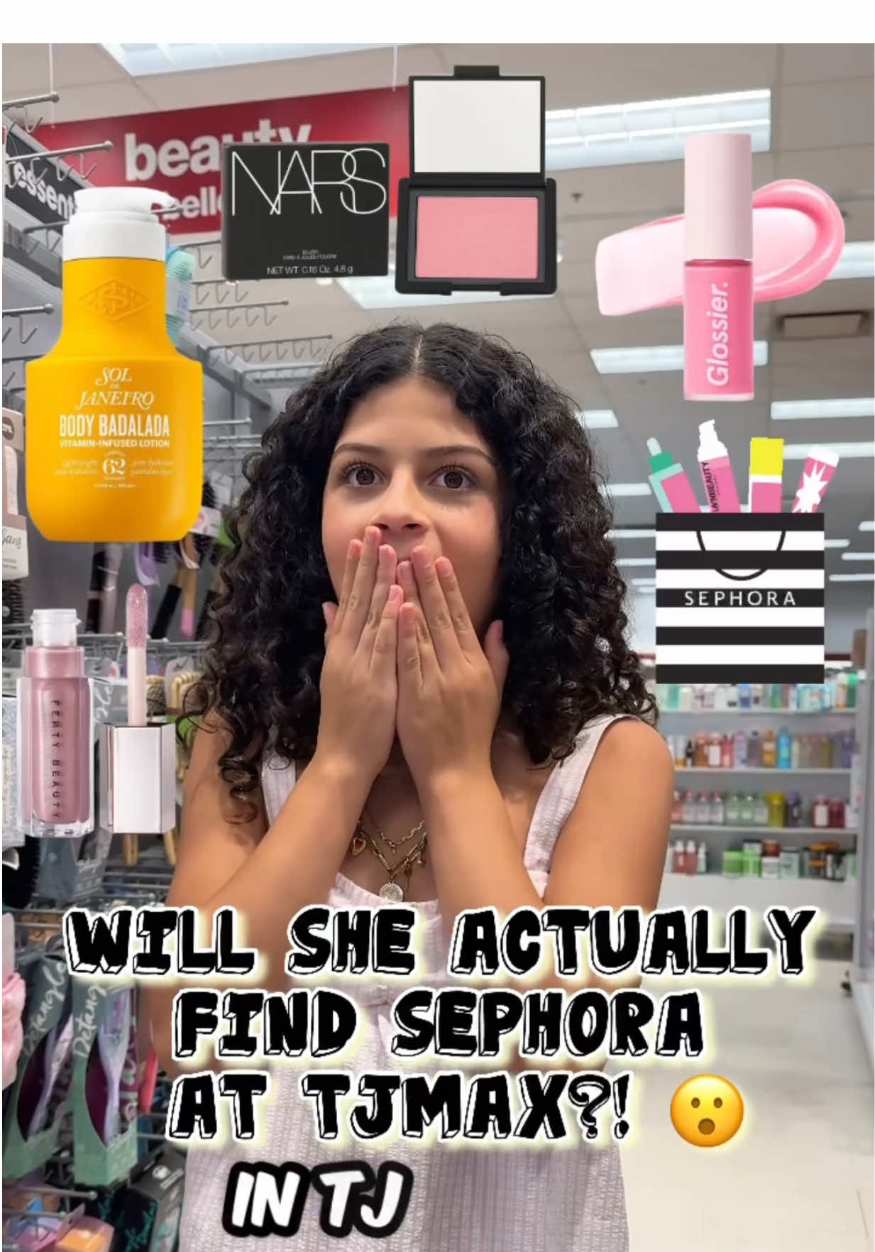 SEPHORA at TJMax?! #sephora #makeup #shopping #beauty #tjmaxx @milkmakeup @NARS Cosmetics @Fenty Beauty @laneige_us 