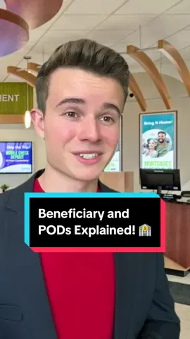 Beneficiary and PODs Explained! 🏦 #finance #financetips #PersonalFinance #personalfinancetips #moneytips 