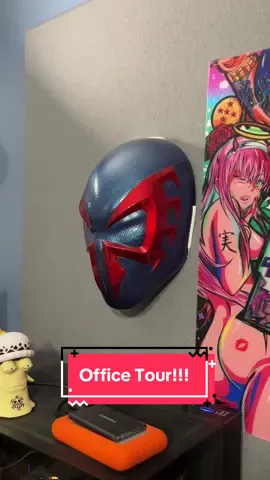 3D Printed Office Tour‼️#3dprinted #cosplay #cosplayer #3dprint #marvel 
