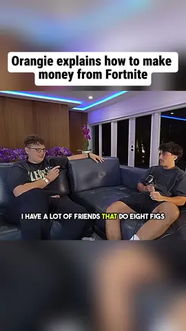 Orangie explains how to make money on Fortnite @orangie #orangieyt #orangieclips #trading #podcasts #fyp 