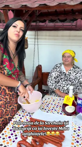 Patroana de la Strehaia își face griji ca își lovește Miha unghiuțele!😂😂😂#fy #creatorsearchinsights #ancadelastrehaia #leodelastrehaia #patroanadelastrehaia 