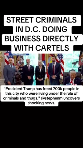 FOUND: STREET CRIMINALS IN D.C. DOING BUSINESS DIRECTLY WITH CARTELS 