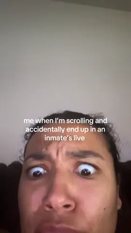 instantly thinking they can see me like we’re on FaceTime 😭 I scroll away TOO fast 😭 #inmatesoftiktok #jailtiktok 