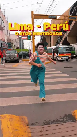 Hice el trend de Ojitos mentirosos en Lima Perú 🇵🇪 mi paiisssss jejeje  Le puse algunos detalles que espero les guste 🫶🏼✨❤️ Gracias a @djpe por ayudarme con la producción y la grabación jejeje 😅✨ #ojitosmentirosos #limaperu #payaso 