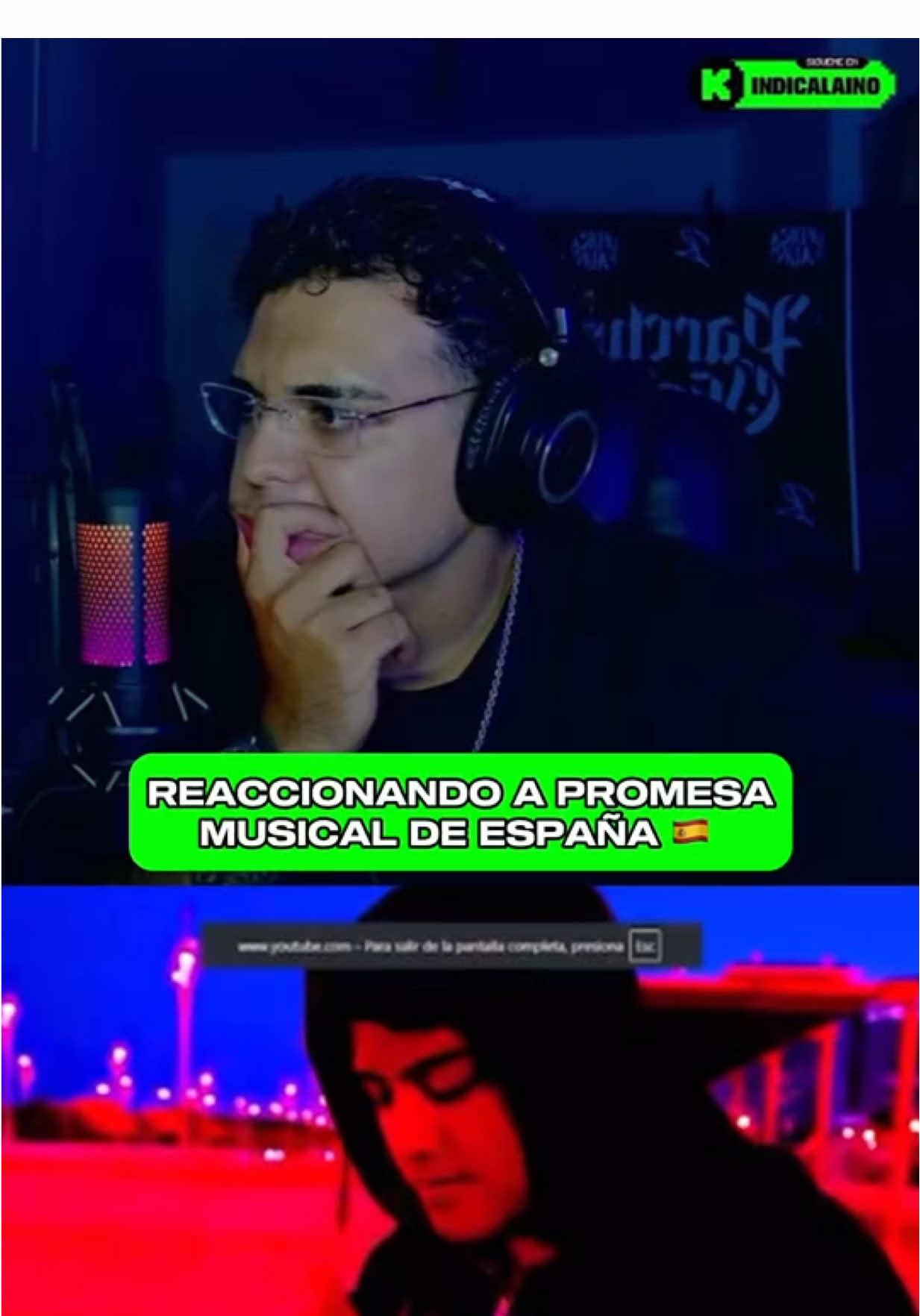 REACCIONANDO A ENROLA DE @alxndr.arg0 🔥 un reggaetón para las babys 👀🔥🎙️ COMO WINSIN Y YANDEL 🎶 El nene sabe lo que hace 📀💿📀 Sígueme en Kick: @IndicaLaino 💚🫵🏻 #fyp #paratiiiiiiiiiiiiiiiiiiiiiiiiiiiiiii #españa #tiktokmusic #viral 