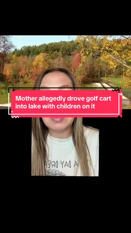 Mother allegedly drove golf cart into lake with children on it, which lead to the discovery of her 4 year old & husband being later found in the lake #ohio #truecrime #justice #rip #TuscarawasCounty 